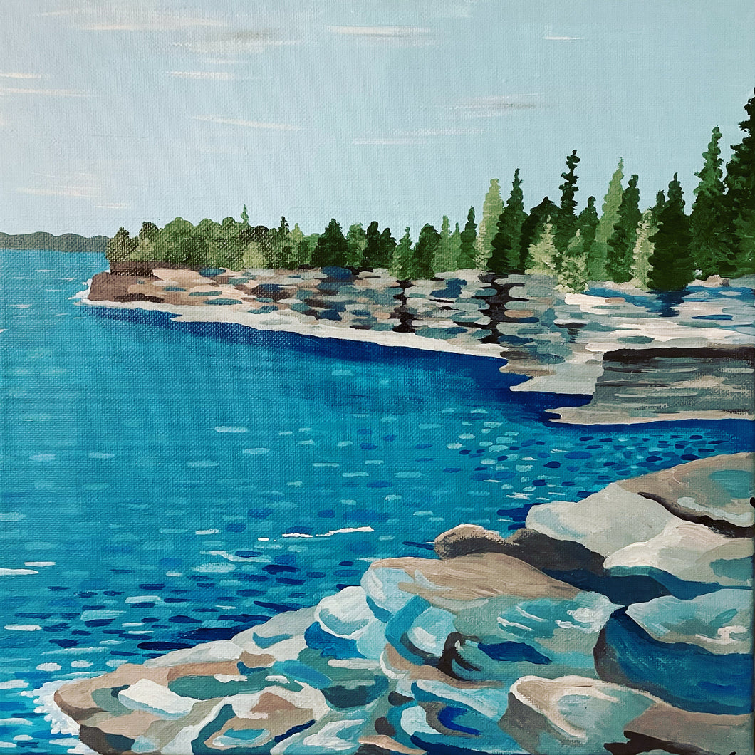 Cave Point Shoreline