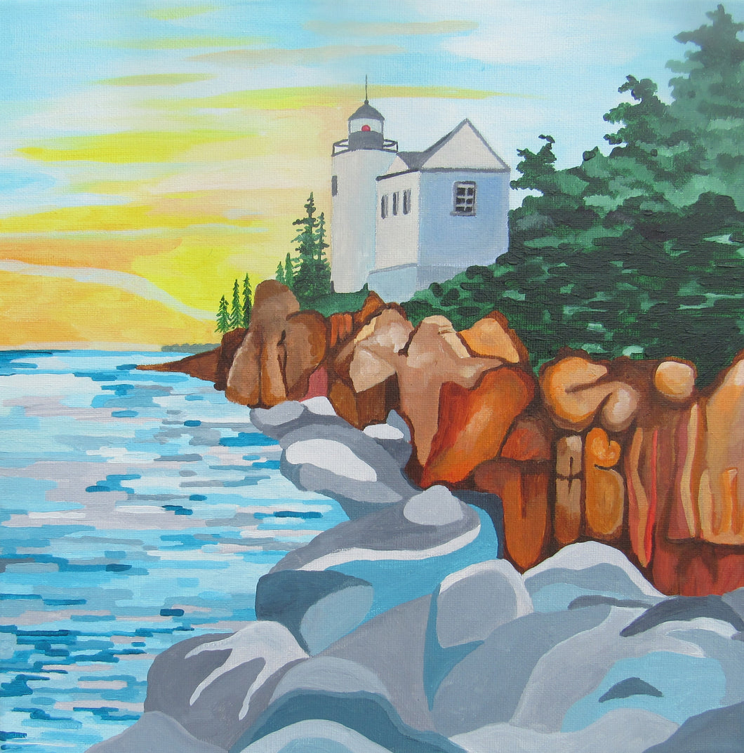 Acadia's Bass Harbor Head Lighthouse